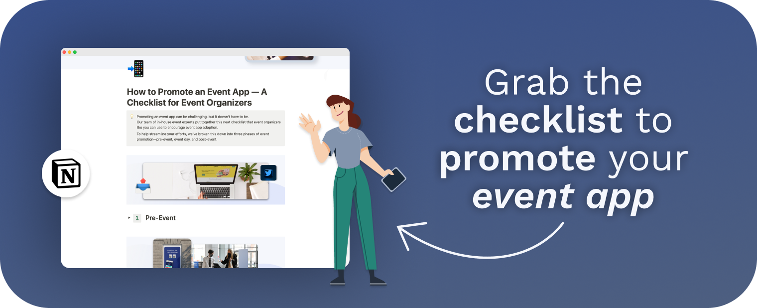 Swapcard_Trade show content_event app promotion checklist