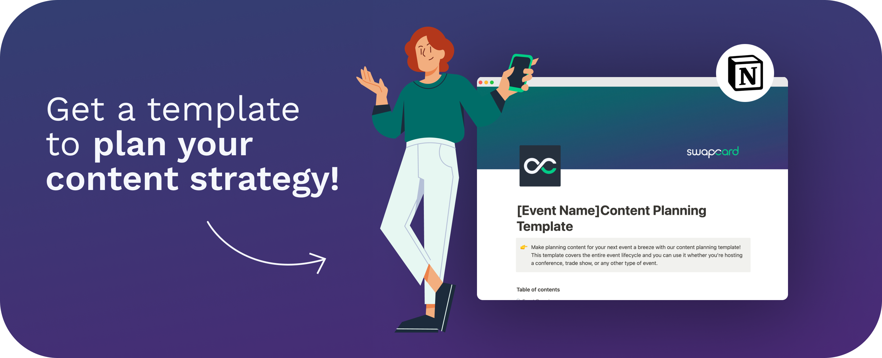 Swapcard_Event-Content-Repurposing_Meme_creating-engaging-event-content_Notion-page-template-Plan-your-strategy
