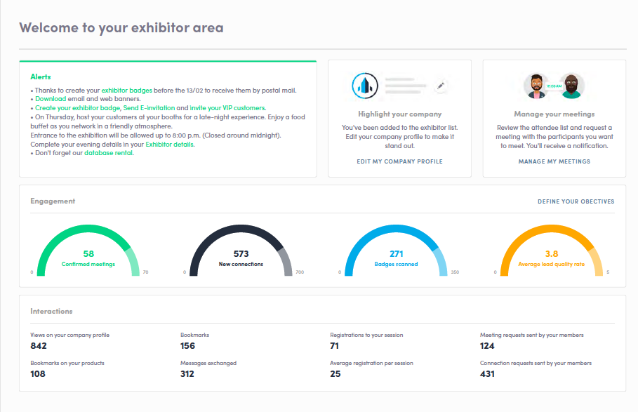 exhibitor ROI lead retrieval