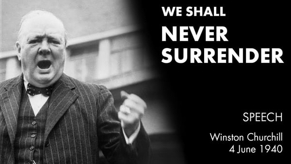 winston churchill speech 1940