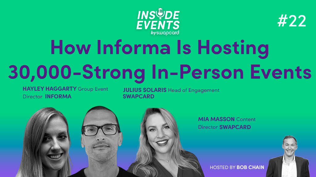 How Informa Is Hosting 30,000-Strong In-Person Events With Hayley Haggarty