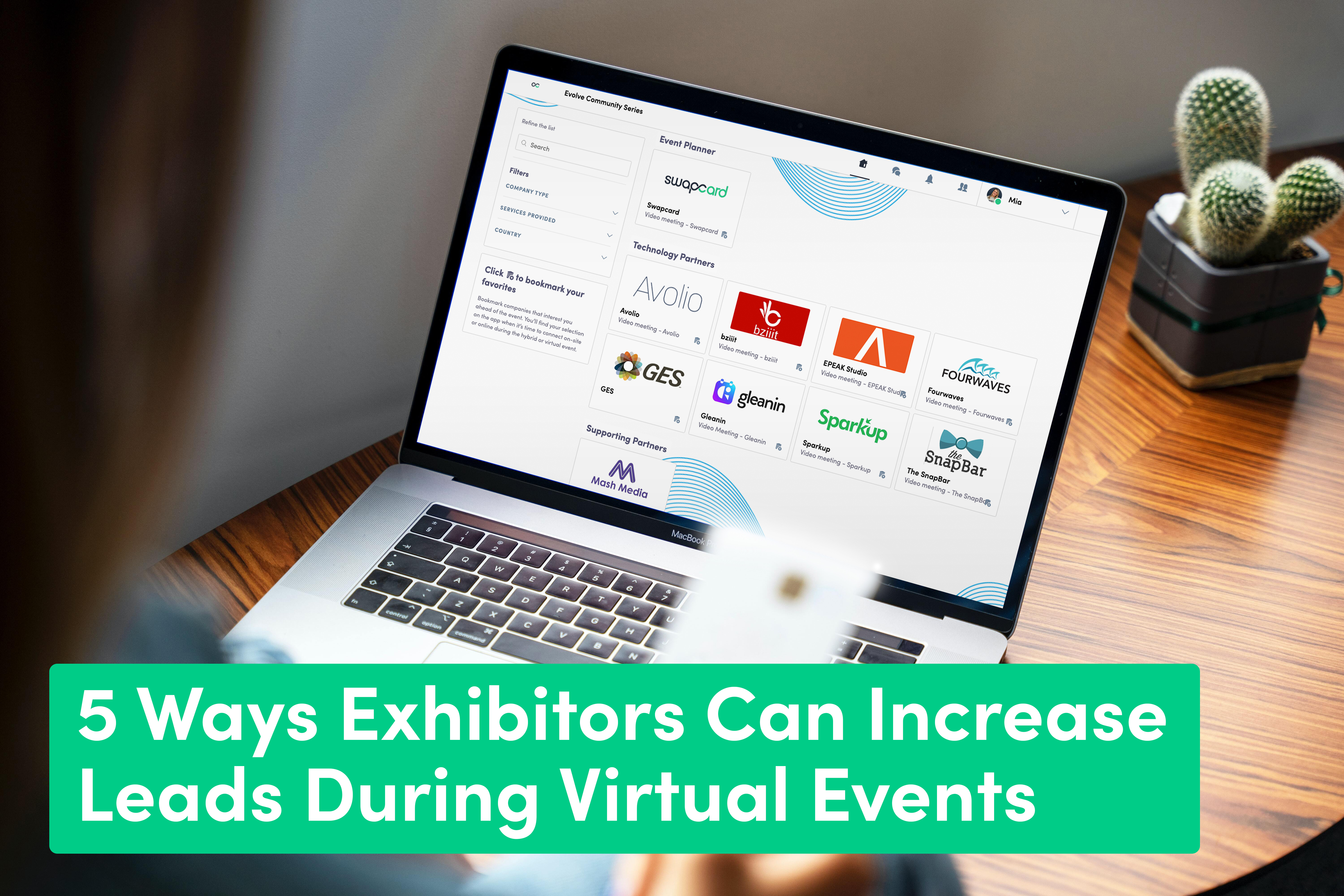 5 Ways Exhibitors Can Increase Leads During Virtual Events