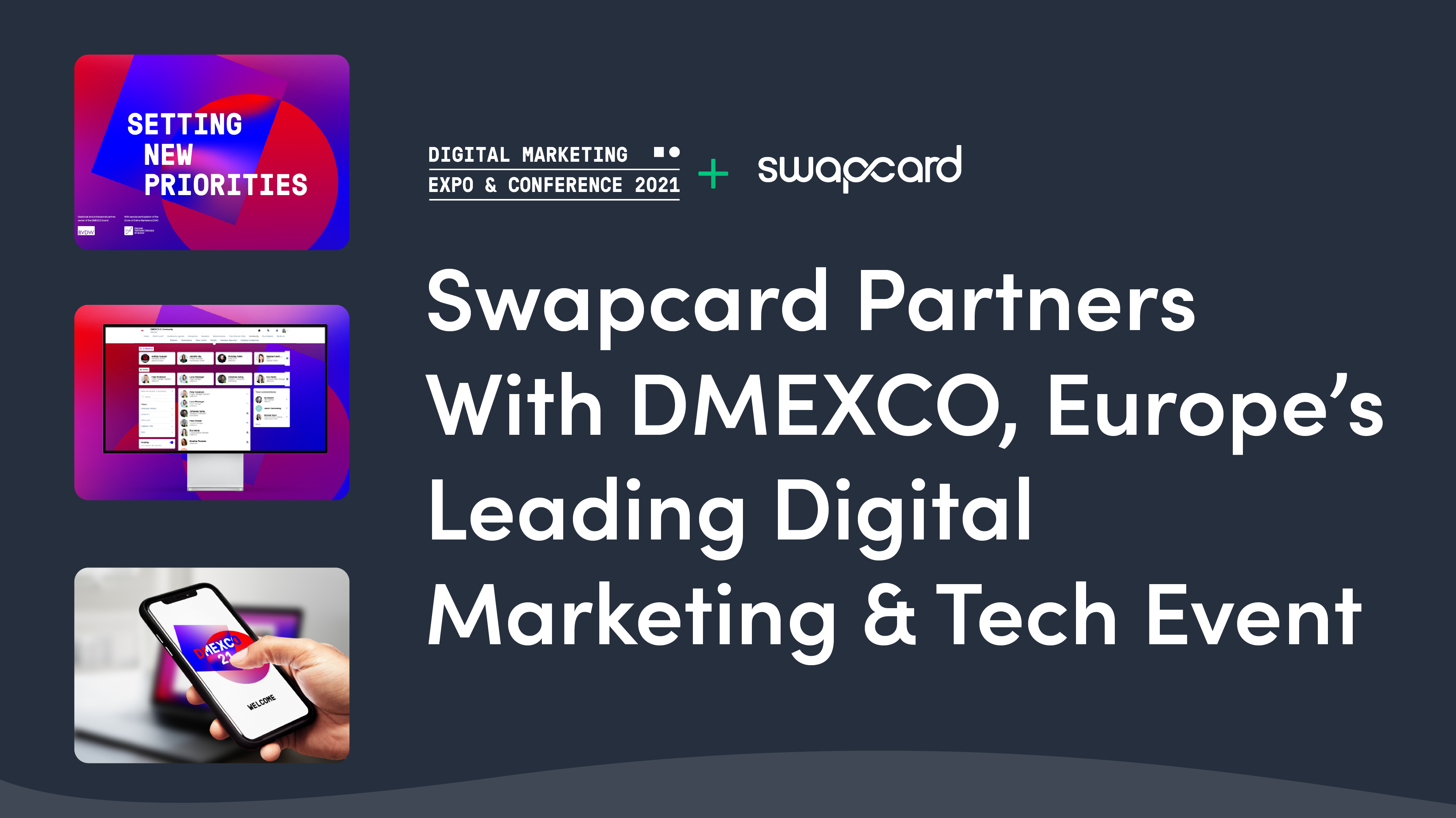 Swapcard Partners With DMEXCO, Europe’s Leading Digital Marketing & Tech Event