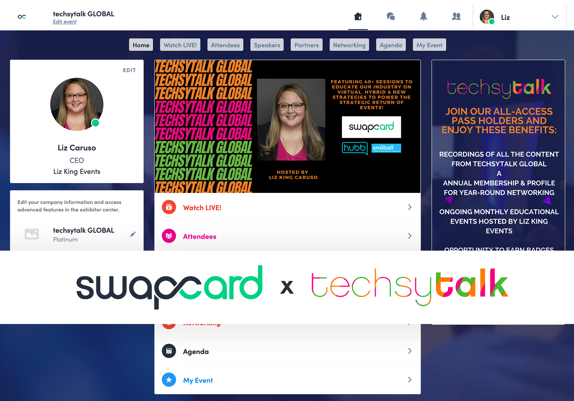 Swapcard Chosen As Official Event Platform For techsytalk GLOBAL